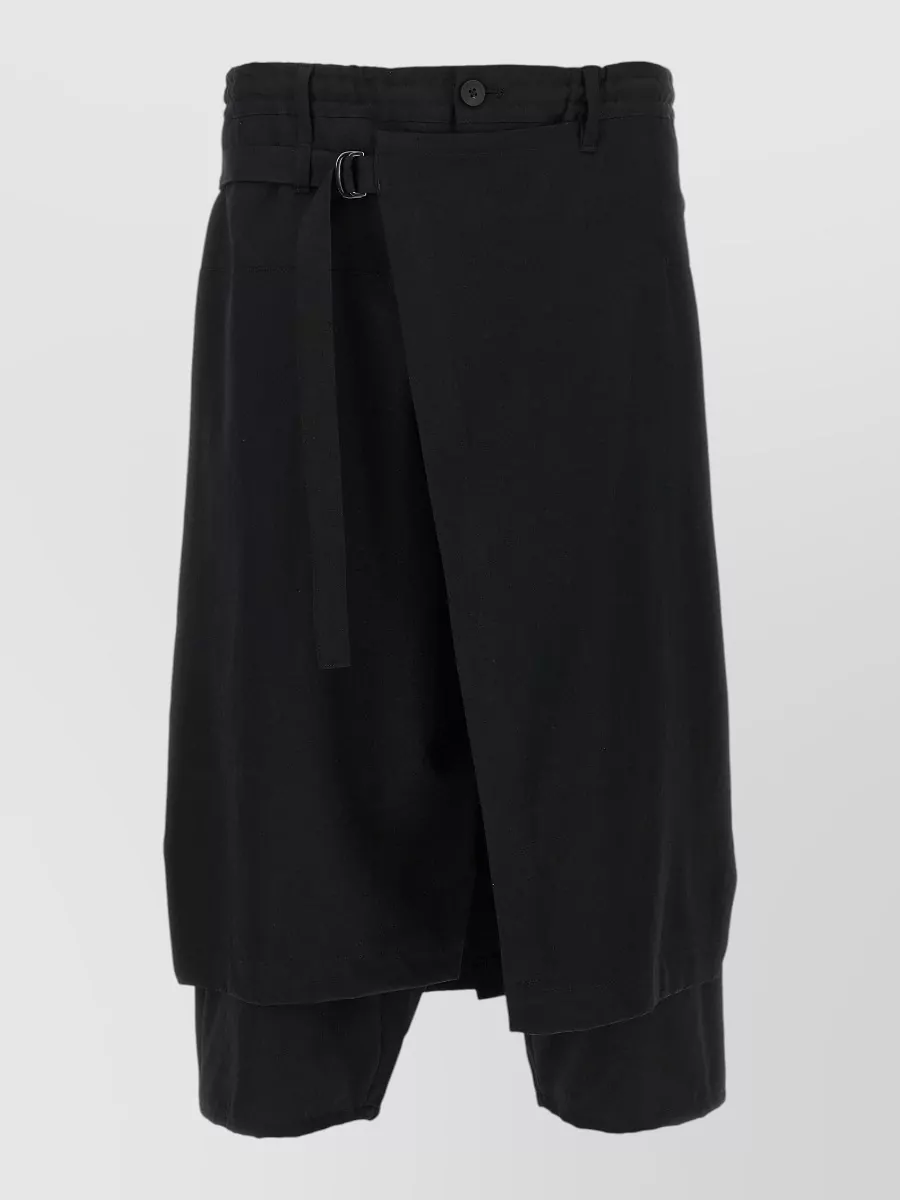 Yohji Yamamoto Wool Wrap Shorts