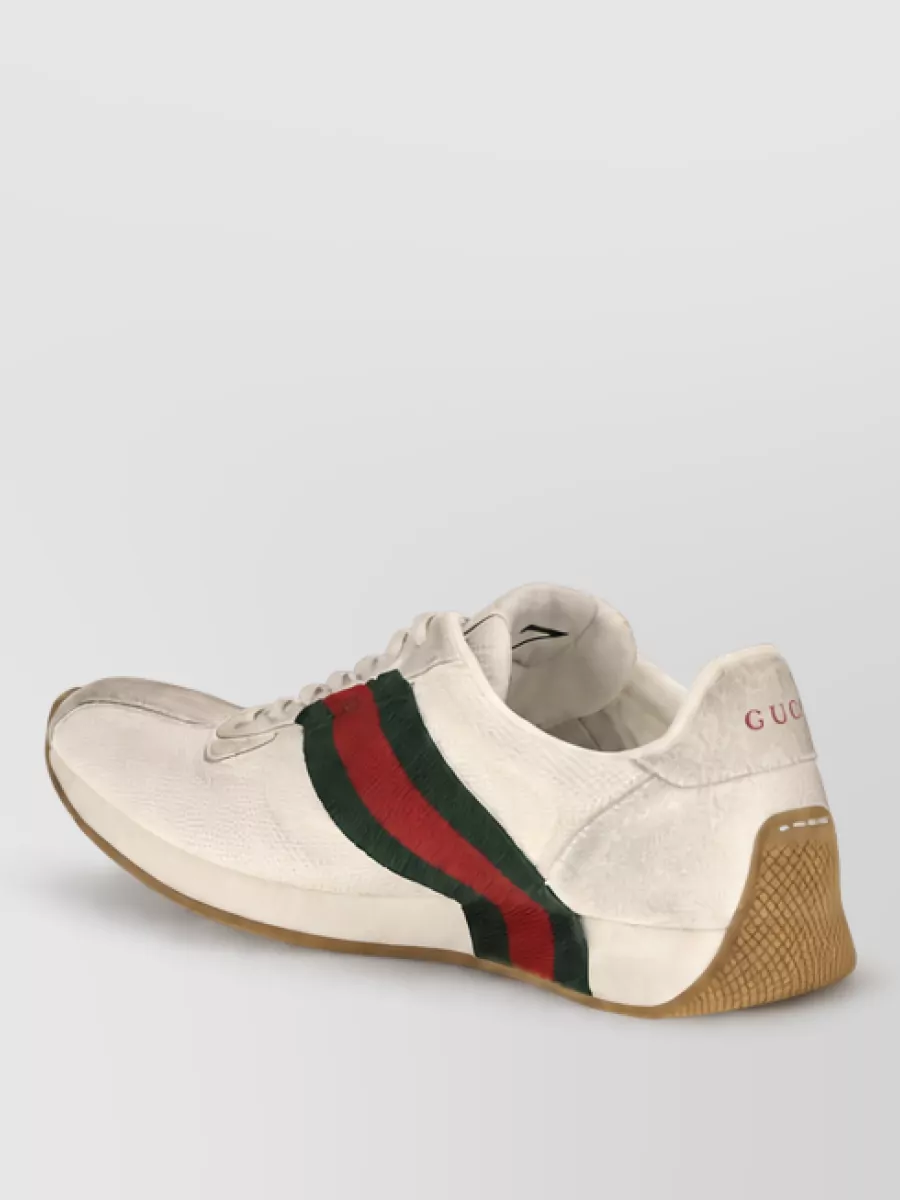 Gucci Polyester Low-Top Sneakers