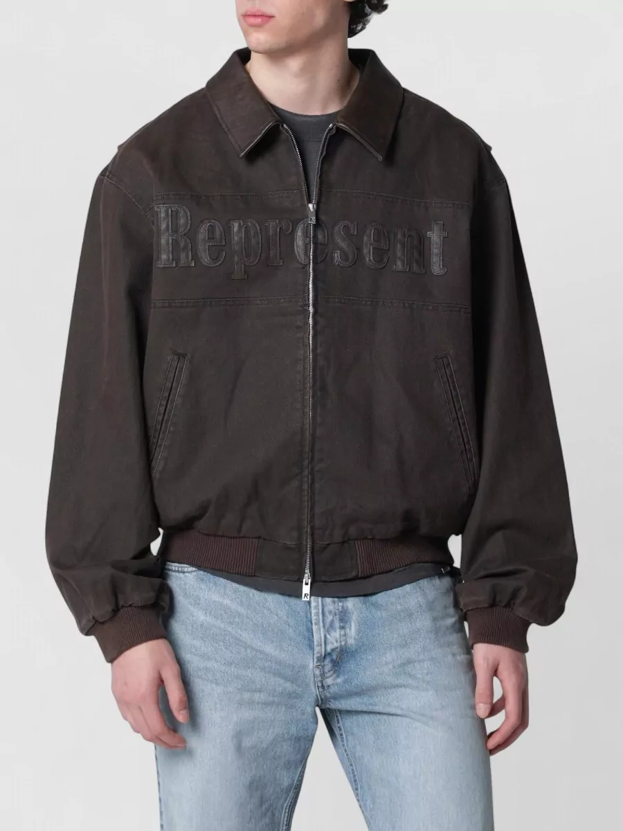 Represent bomber jacket