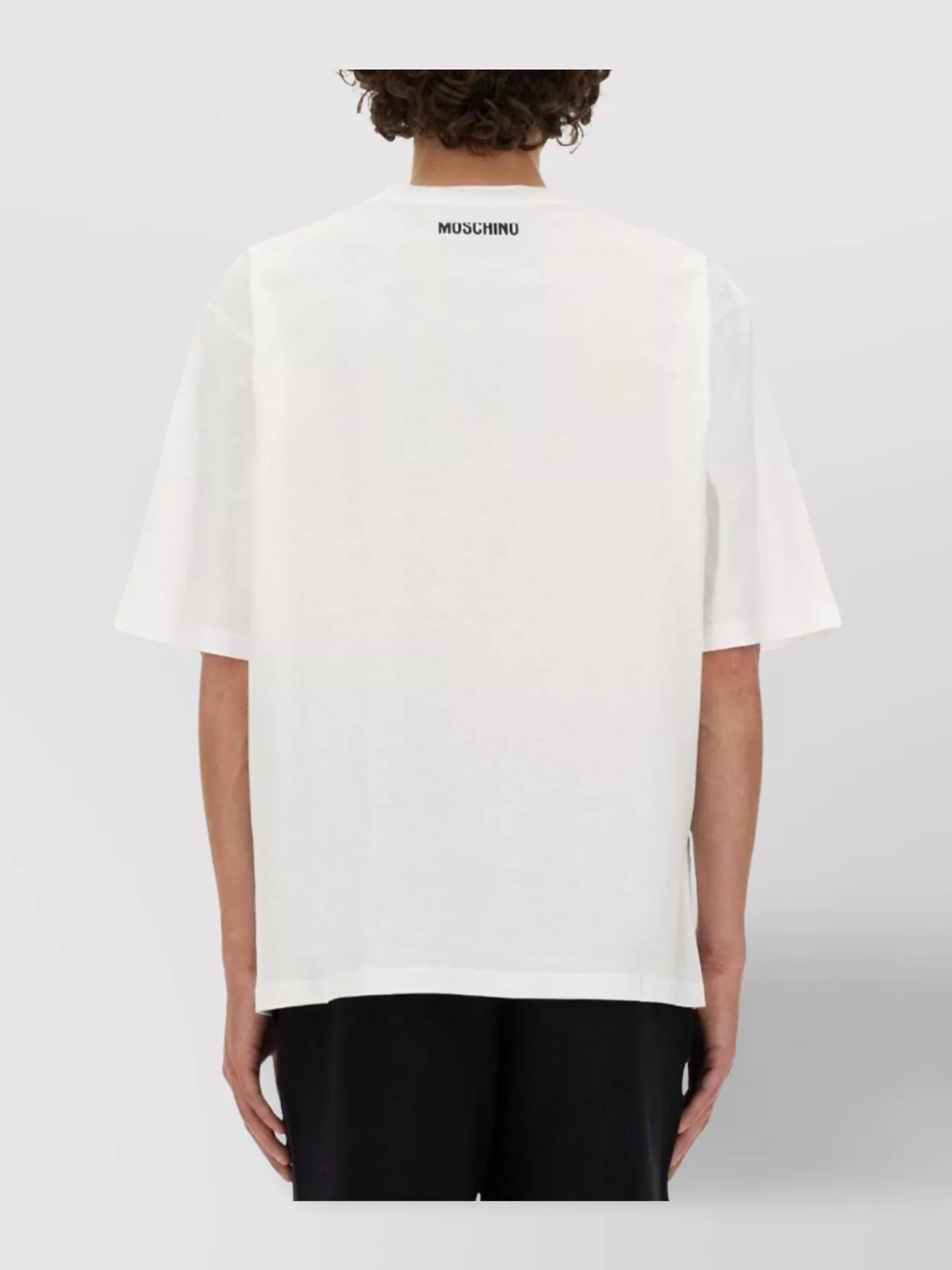 Moschino Logo Graphic Crew Neck T-Shirt