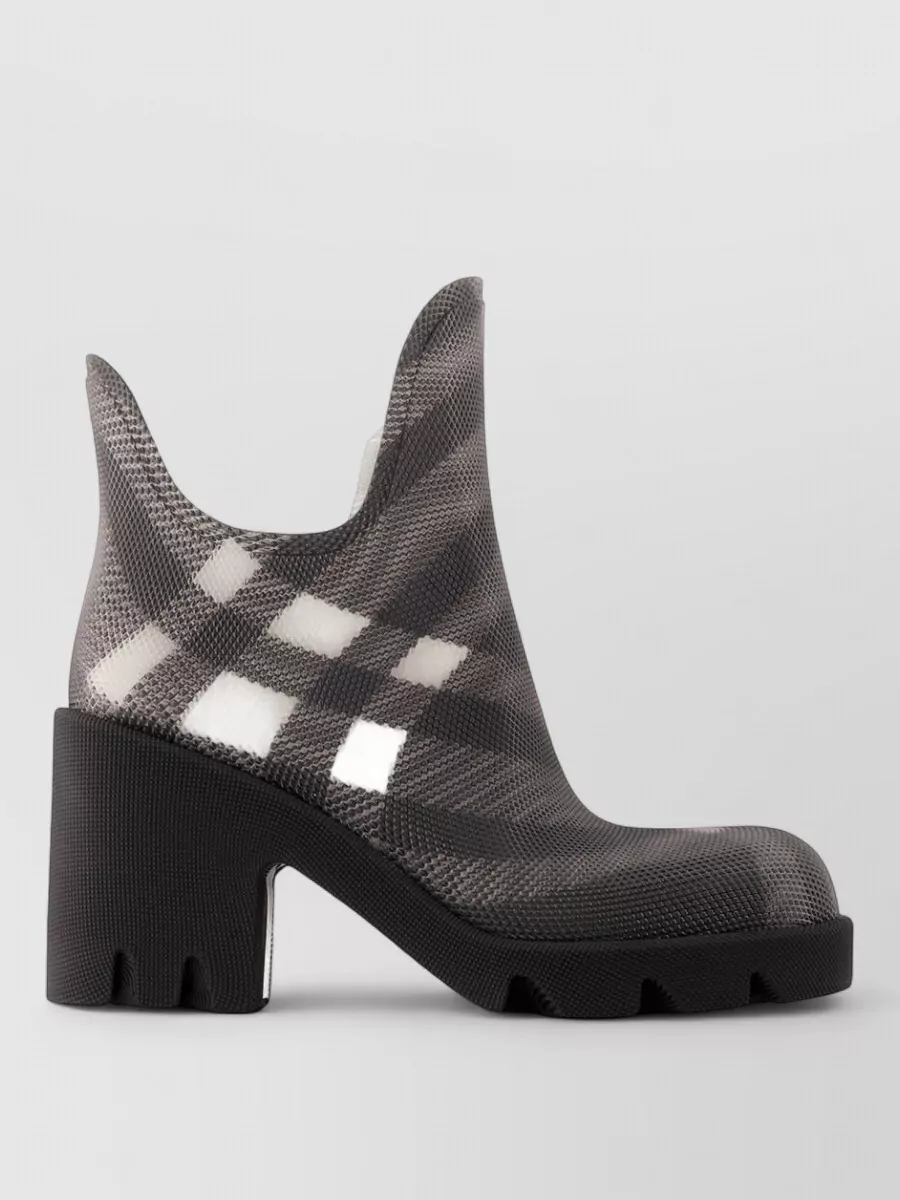 Burberry leather ankle boots