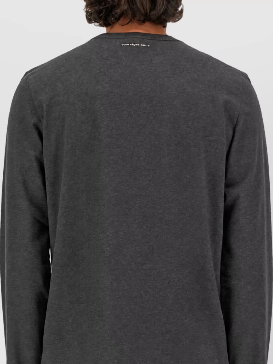 Courrèges Cotton Logo T Shirt