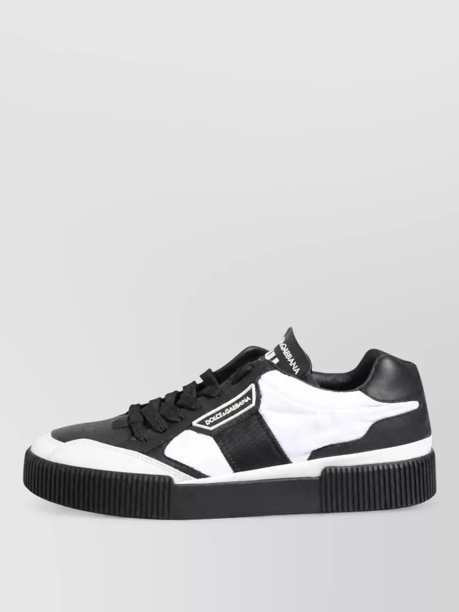 Dolce&Gabbana Leather Low-Top Sneakers