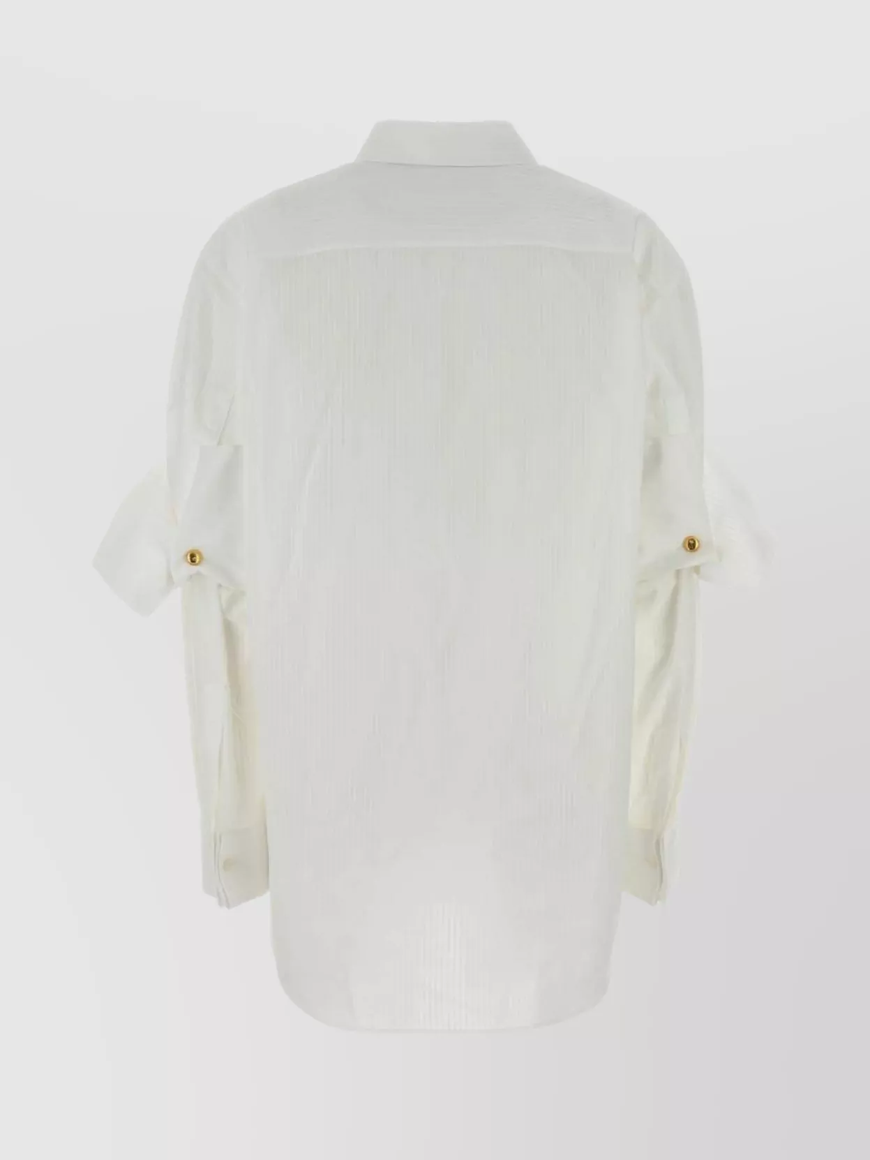 Loewe Longline Shirt Featuring Gold-tone Buttons In Neutral