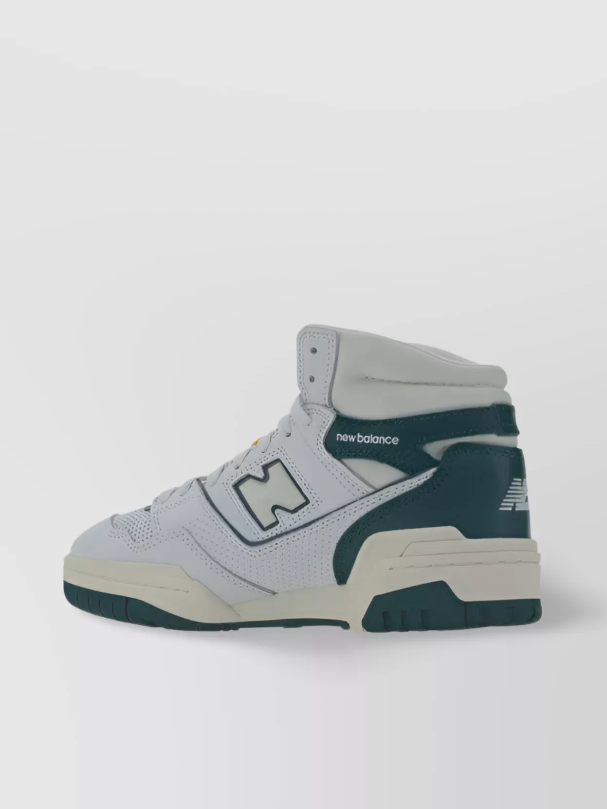 Shop New Balance High Top Leather Sneakers