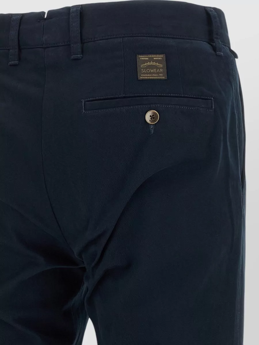 Incotex Cotton Straight Leg Chinos