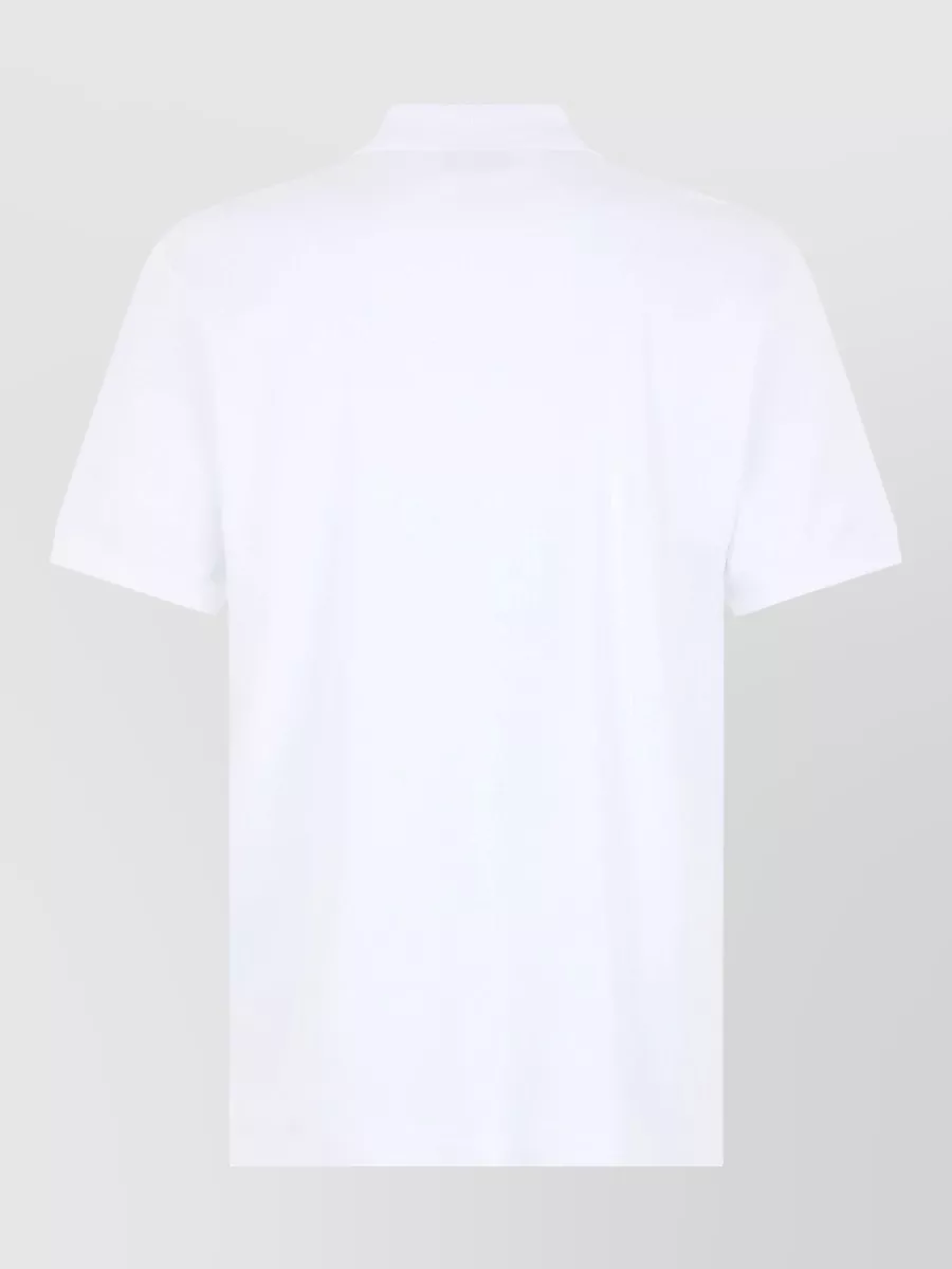 Boss Cotton Zipped Polo Shirt