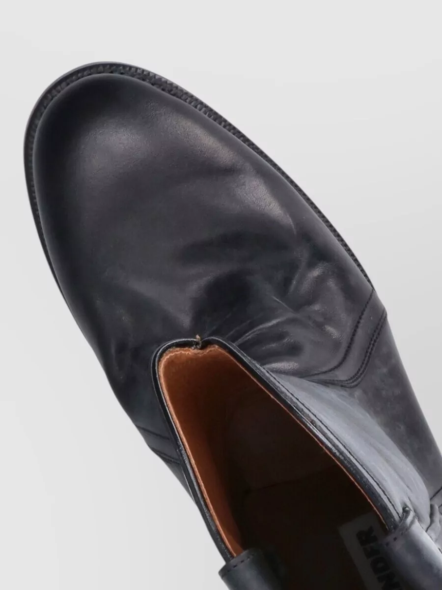 Jil Sander Leather Ankle Boots