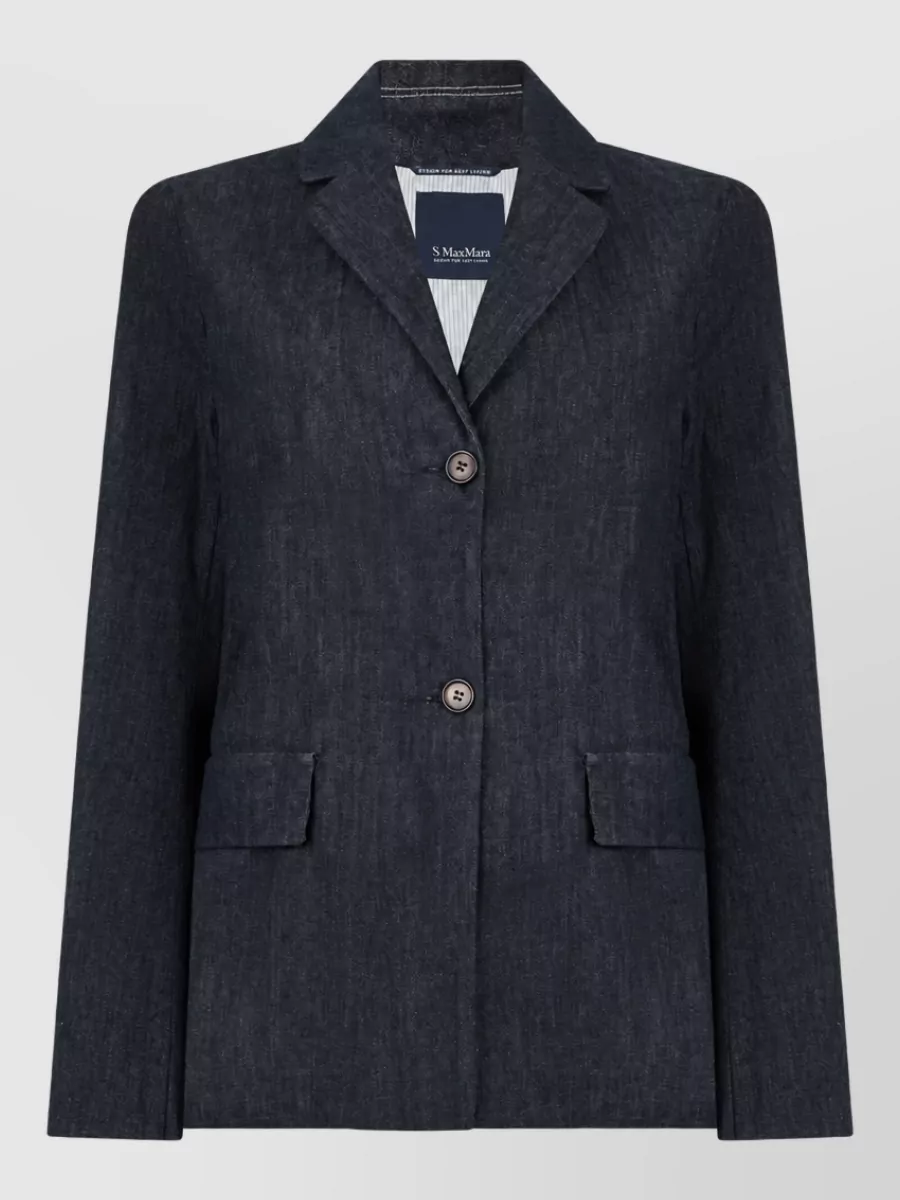 S Max Mara denim blazer