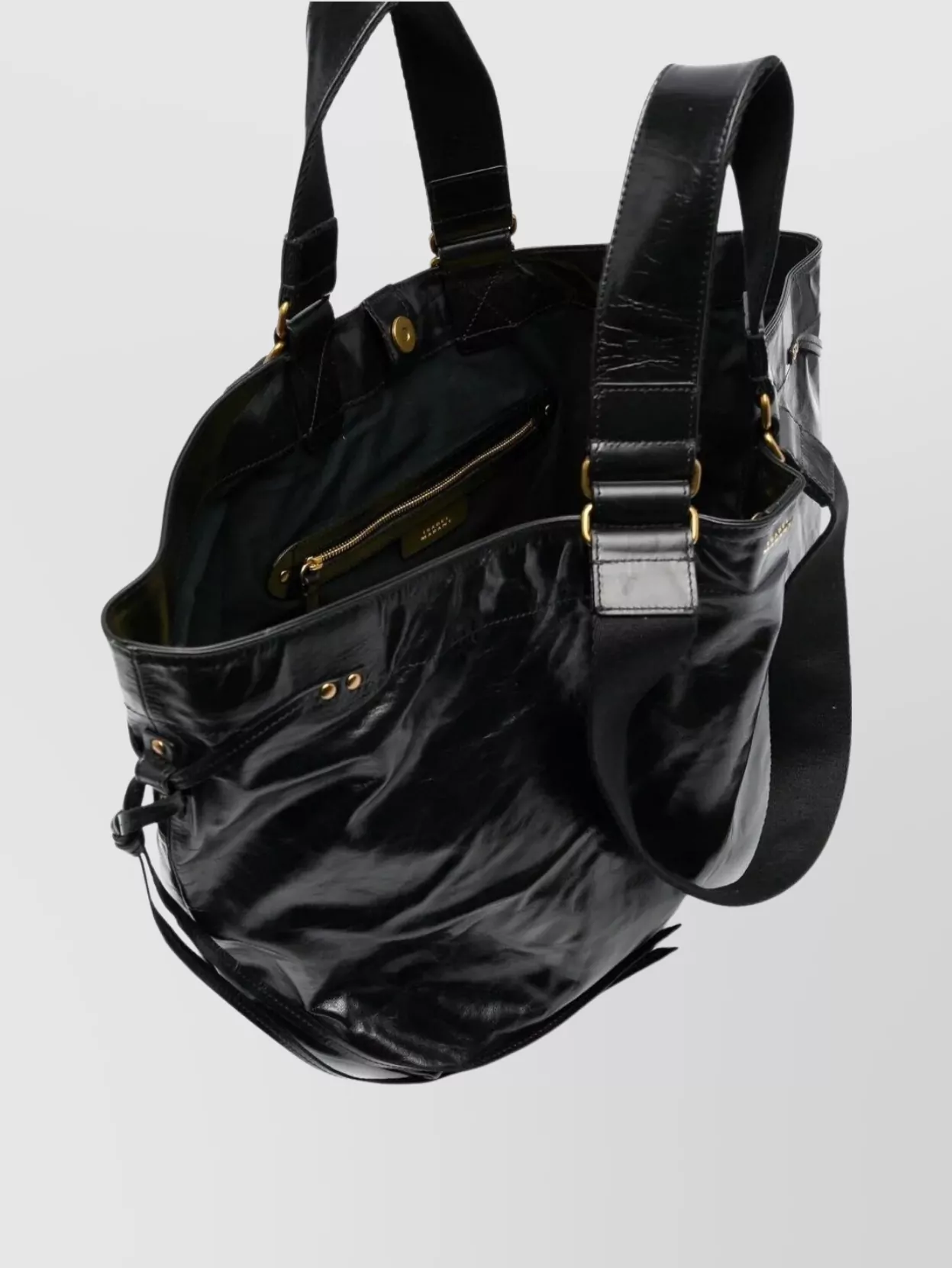 Isabel Marant Ruched Handle Shoulder Bag