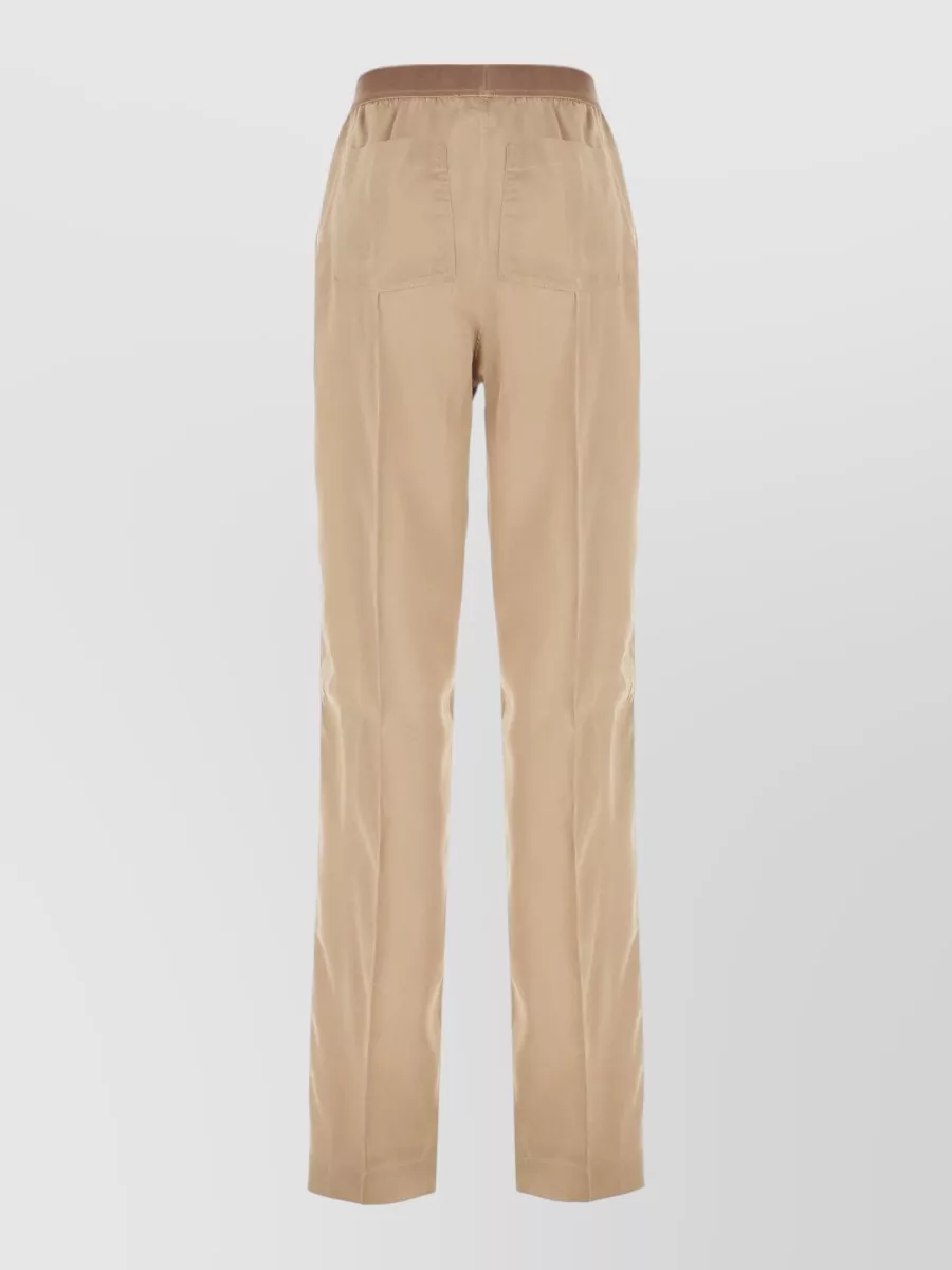 Tom Ford Silk Straight-Leg Trousers