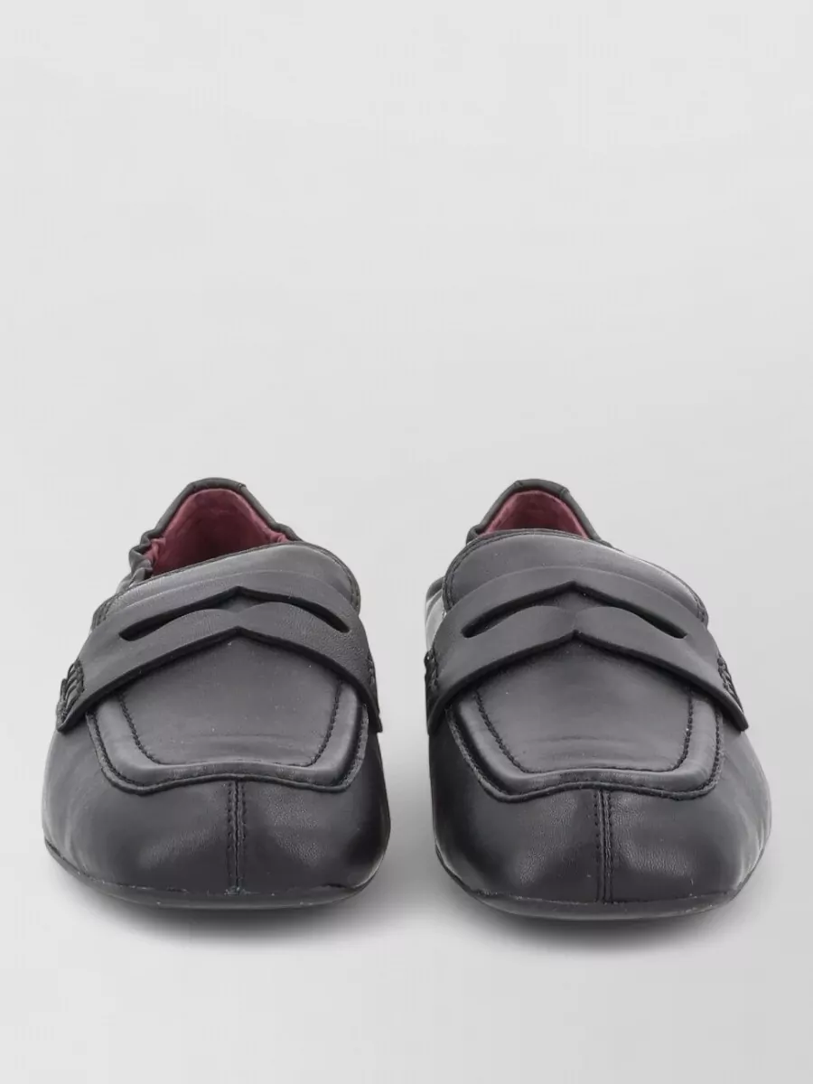 Ash leather loafers