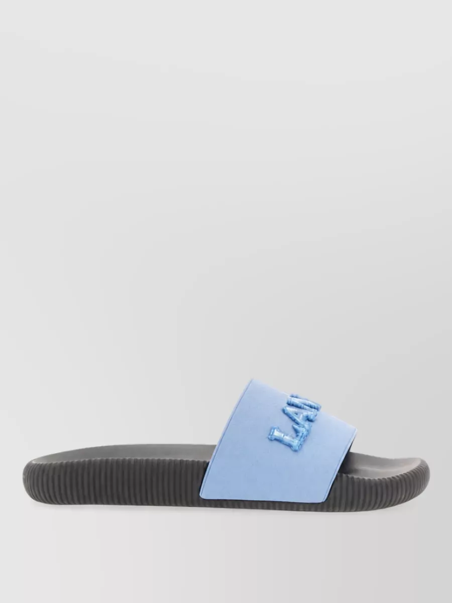 Lanvin sandalwood arpege slides