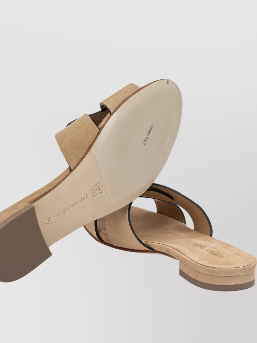 Sergio Levantesi Leather Slides
