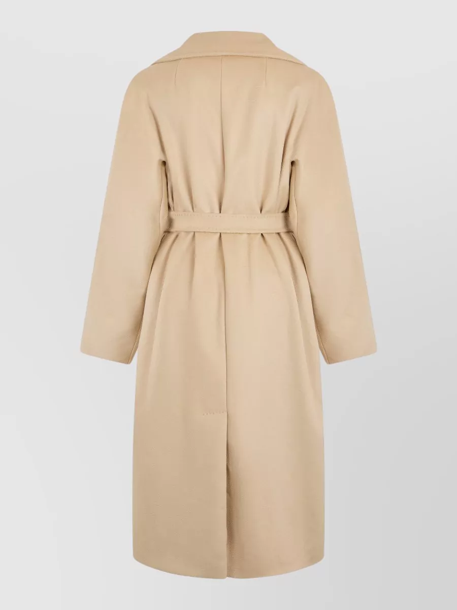 Weekend Max Mara Virgin Wool Double-Breasted Belted Coat
