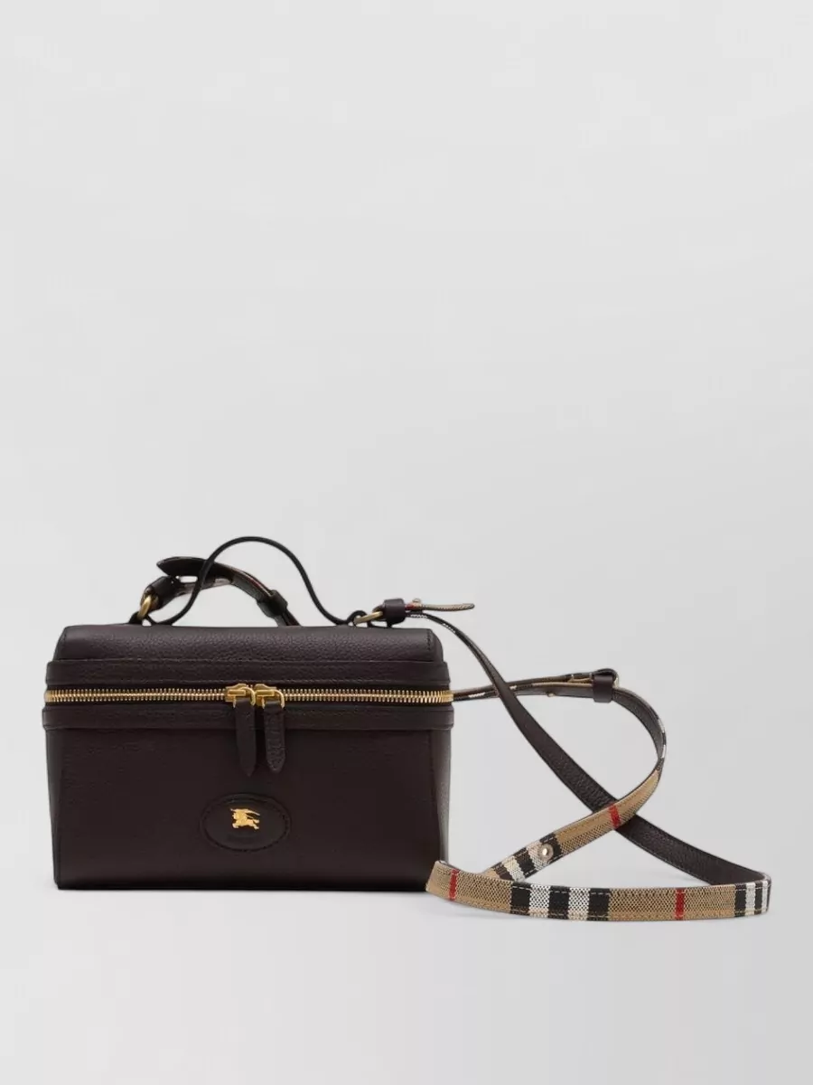 Burberry Bloomsbury Leather Cross-Body Bag