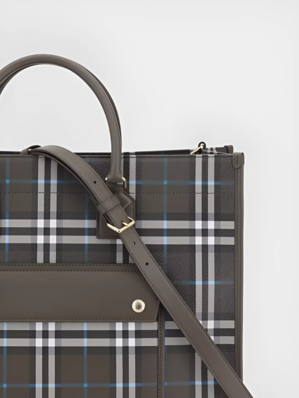 Burberry Freya Mini Shopping Bag - Synthetic - Multi