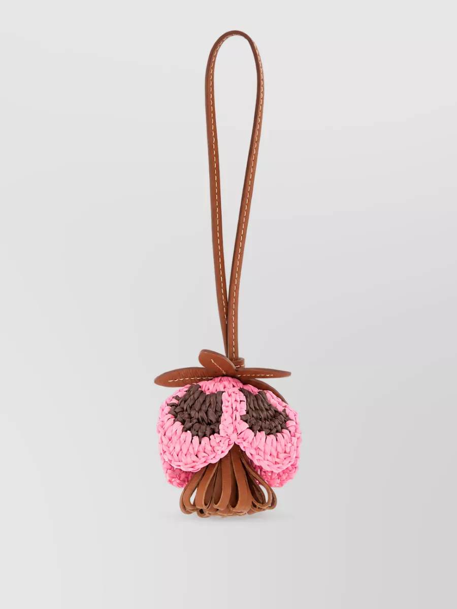 Miu Miu leather charm
