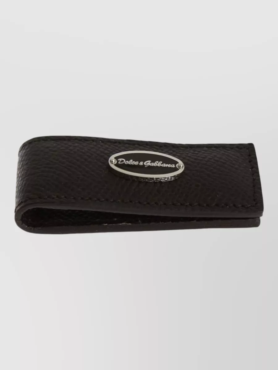 Dolce&Gabbana Leather Money Clip