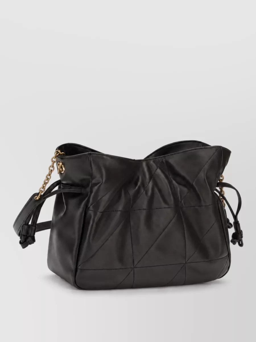 Saint Laurent Na Lamb Leather Shoulder Bag
