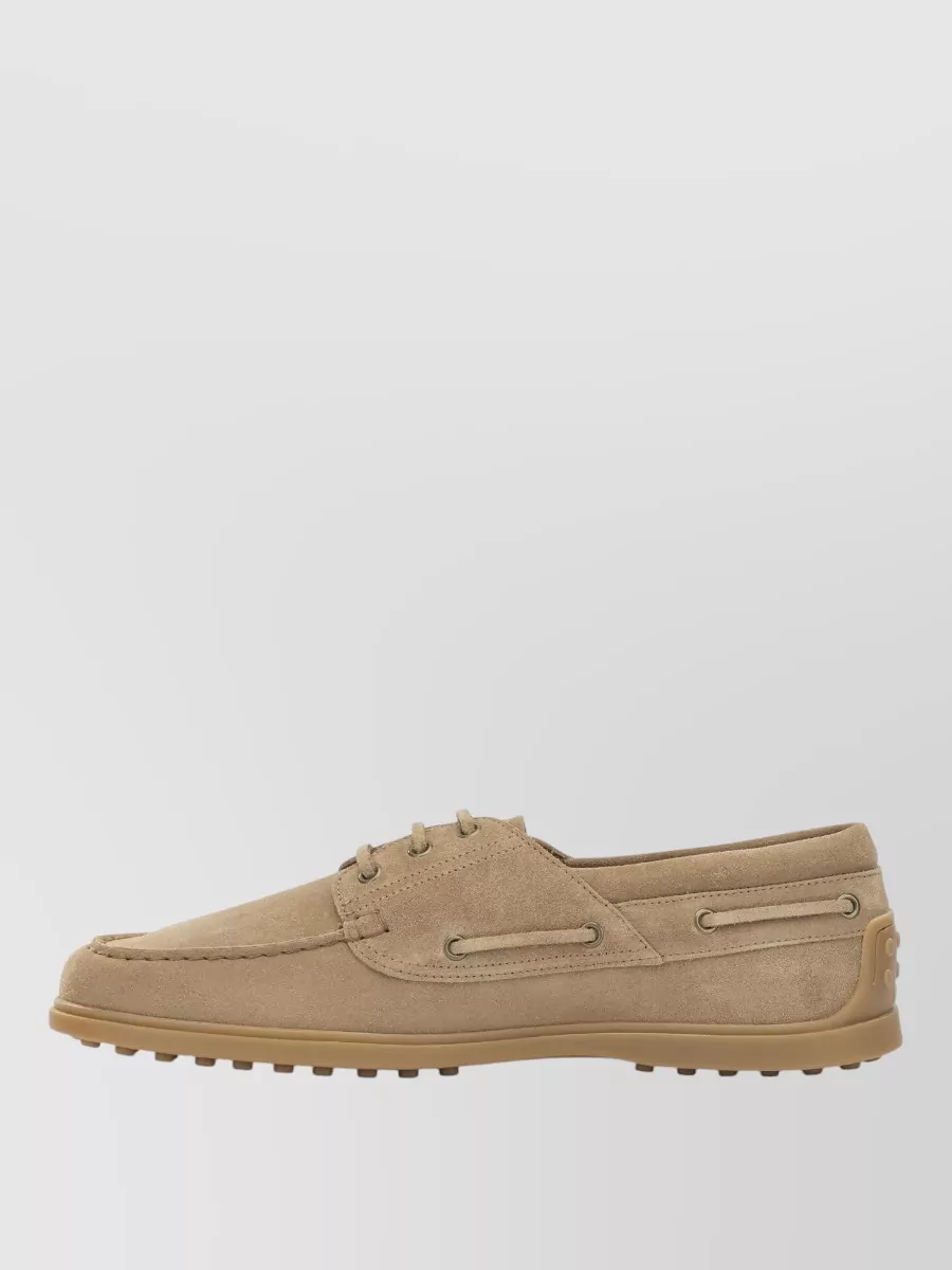Tod's Leather Boat Shoes