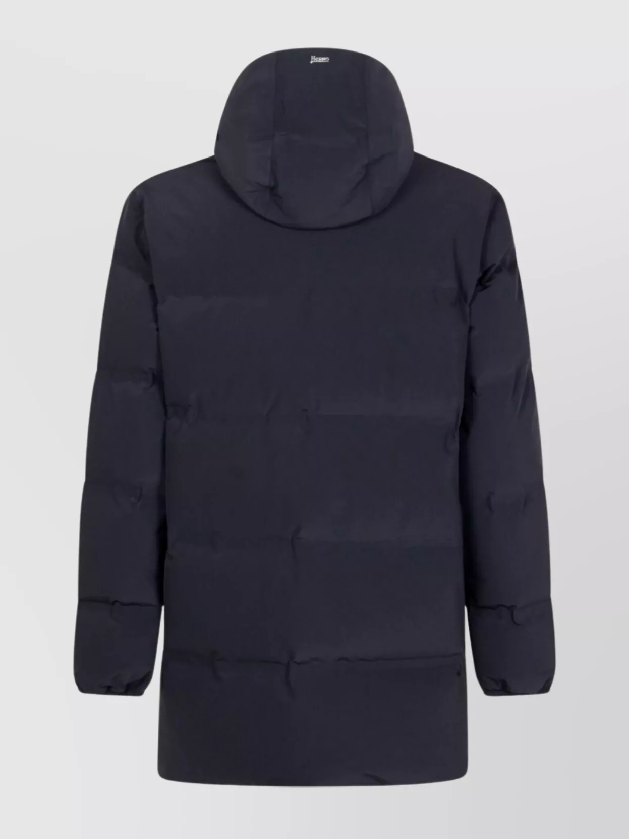 Herno Padded Jackets With Hood And Cuffs In Blue