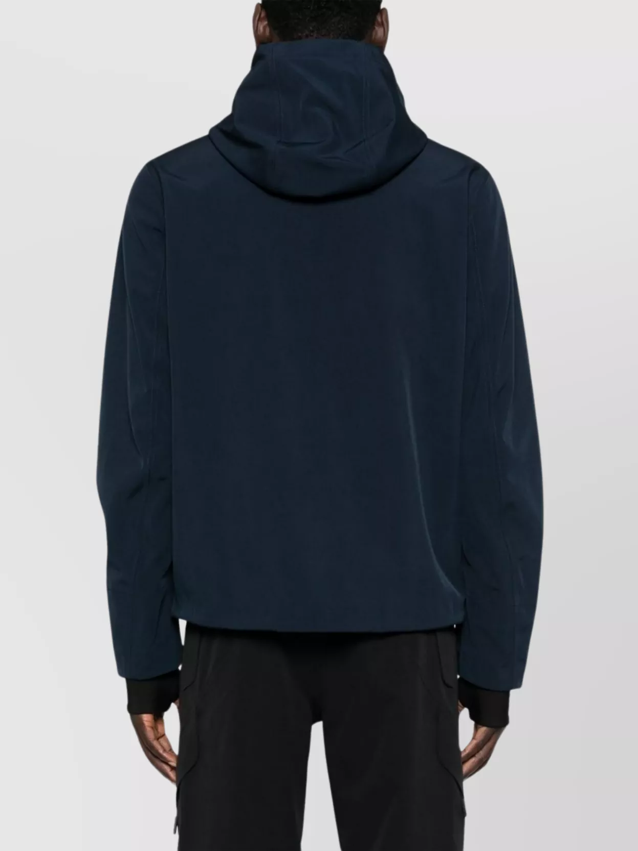 K-Way Drawstring Hooded Waterproof Jacket