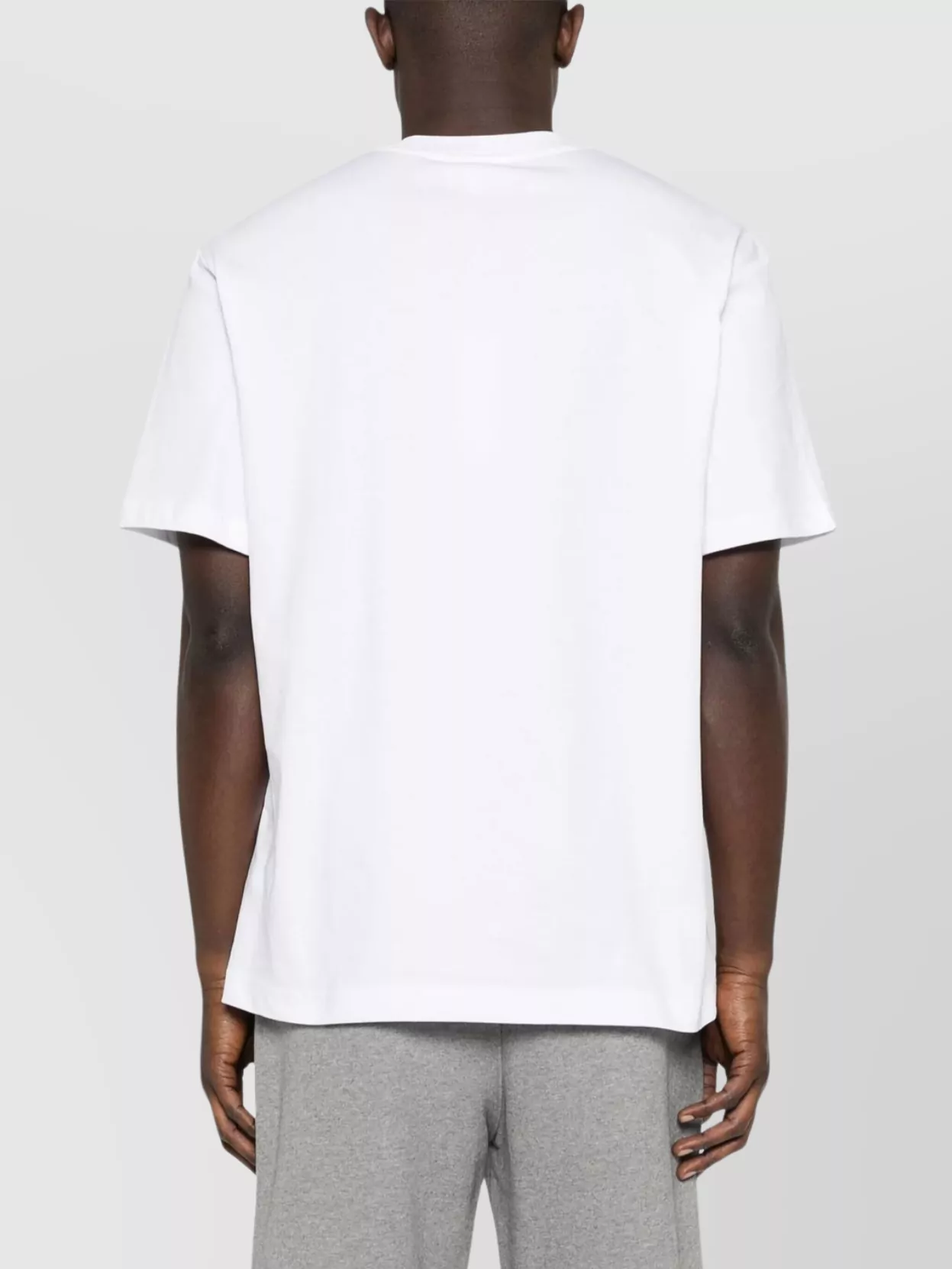 Lacoste Straight Hem Short Sleeve Crew Neck T-Shirt