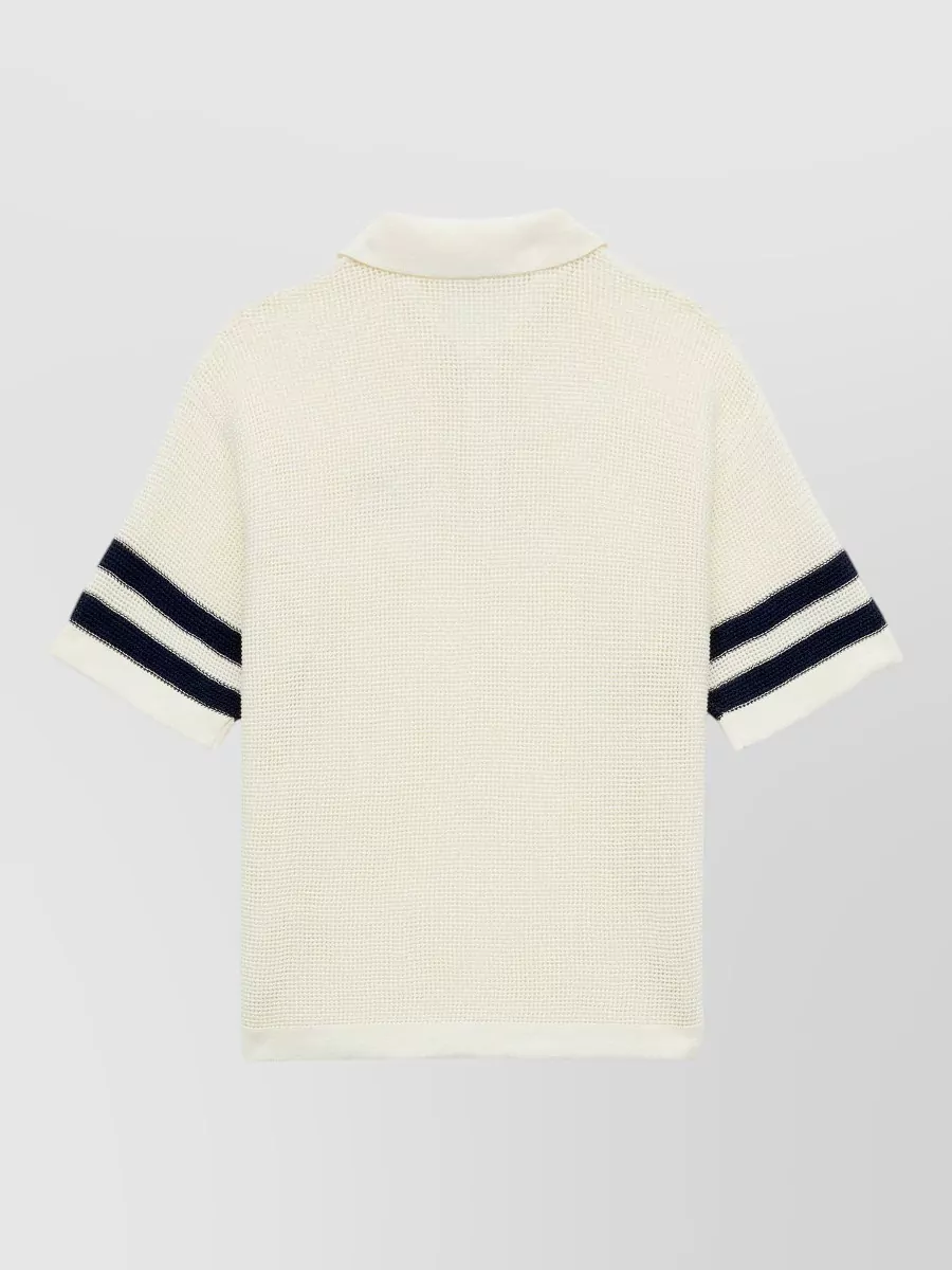 Kenzo Mesh Polo Shirt