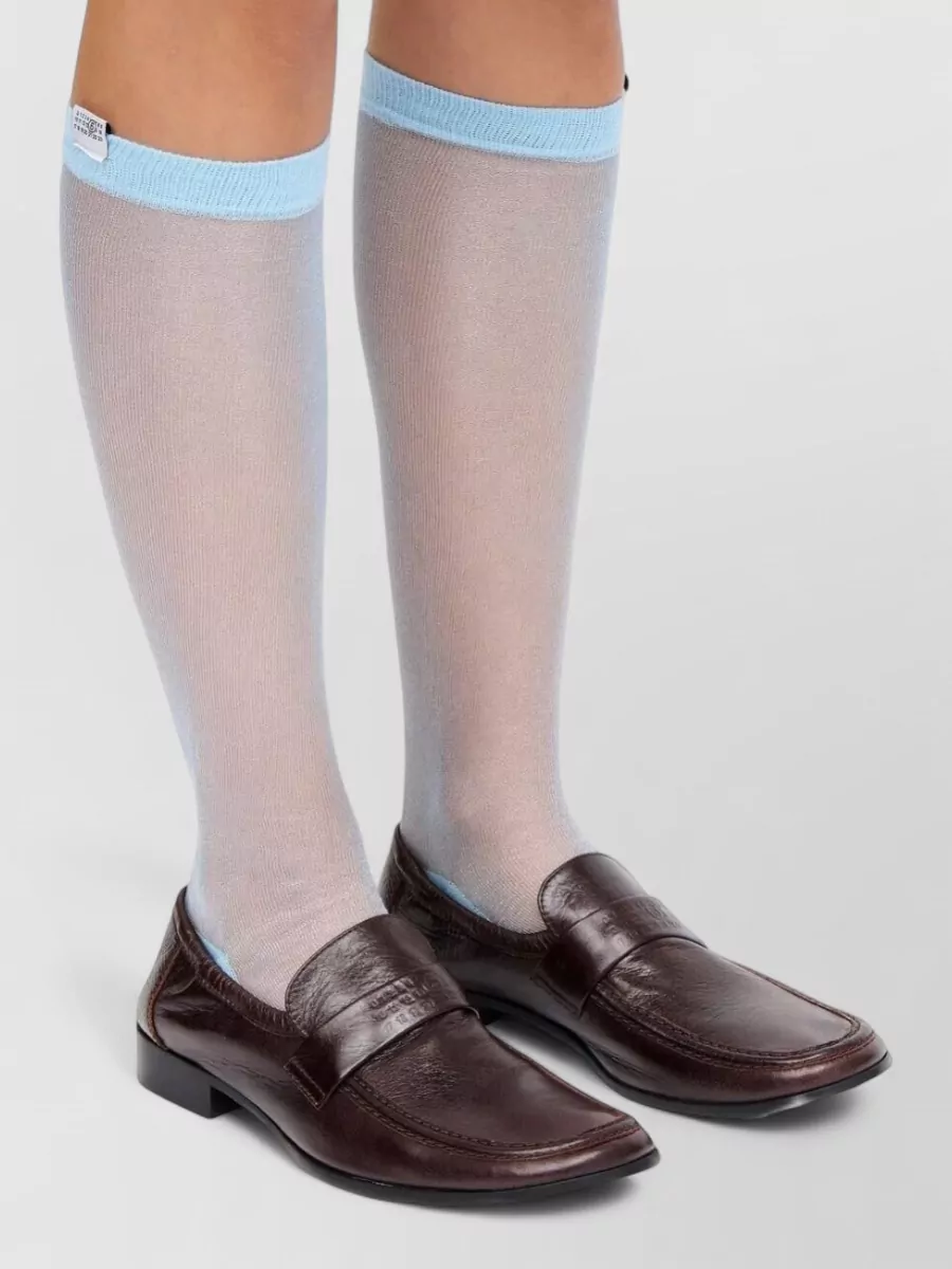 Mm6 Maison Margiela Organza Long Socks