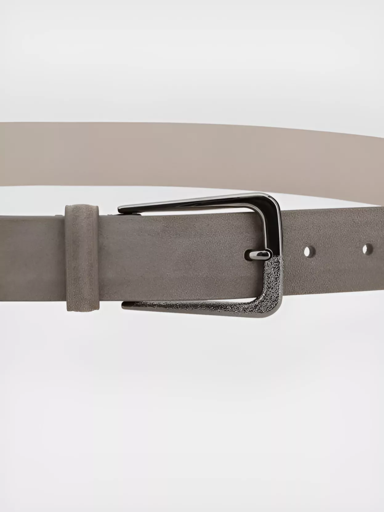 Brunello Cucinelli Sophisticated Suede Belt Adjustable Length