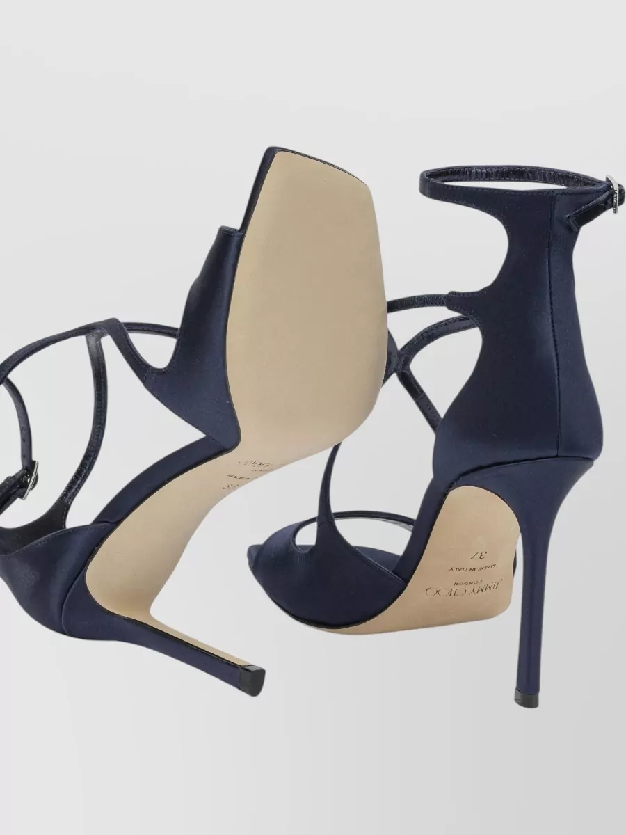 Jimmy Choo Satin Azia 95 Sandals