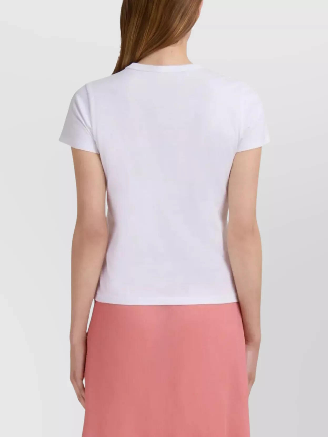 Marni Camellia Embroidered Organic Cotton Crew Neck T-Shirt
