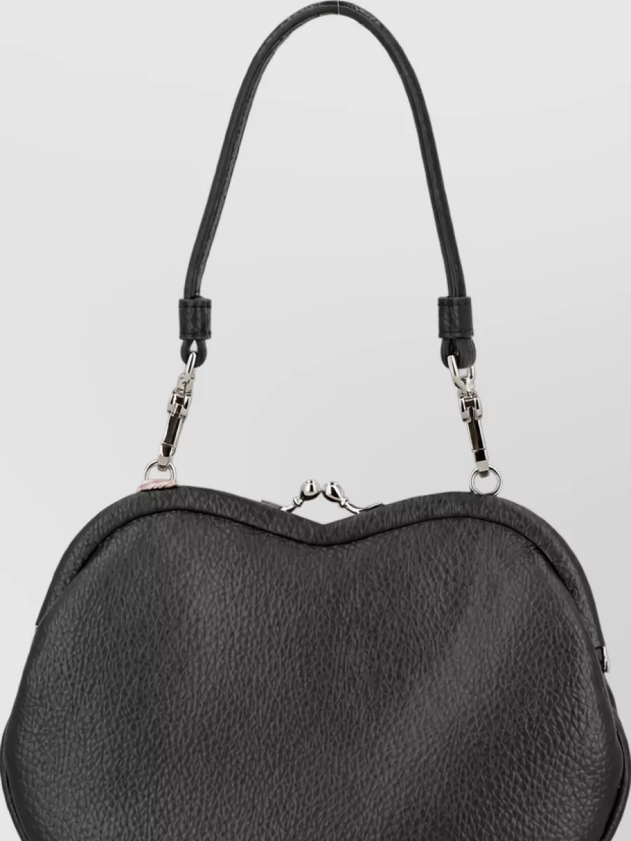 Vivienne Westwood belle leather clutch bag