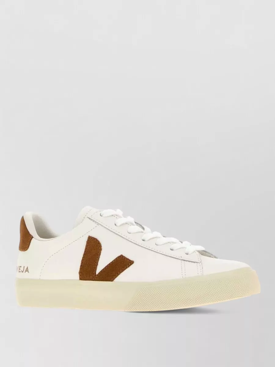 Veja leather lace-up sneakers
