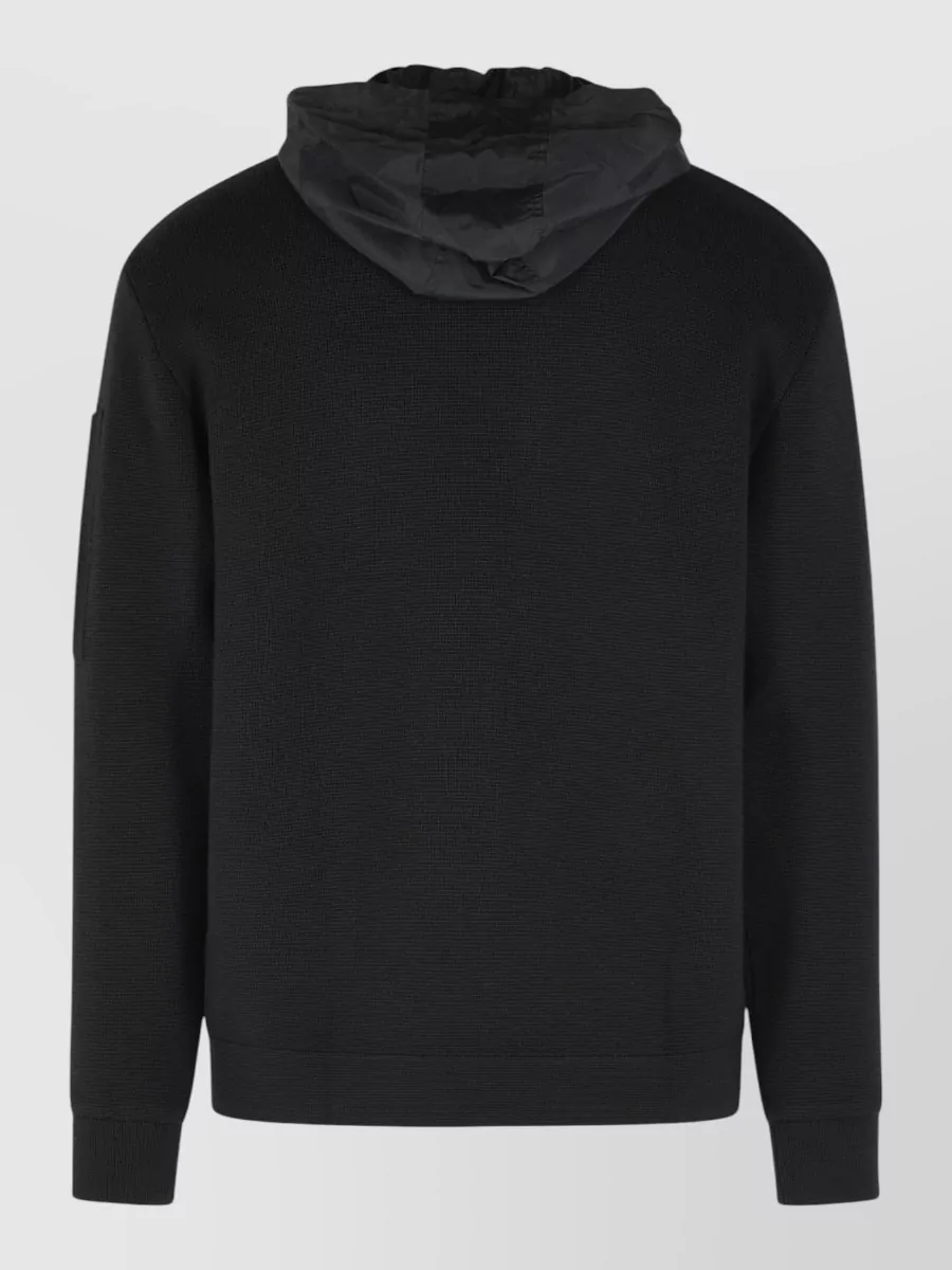 C.p. Company Reversible Wool Single Breasted Coat