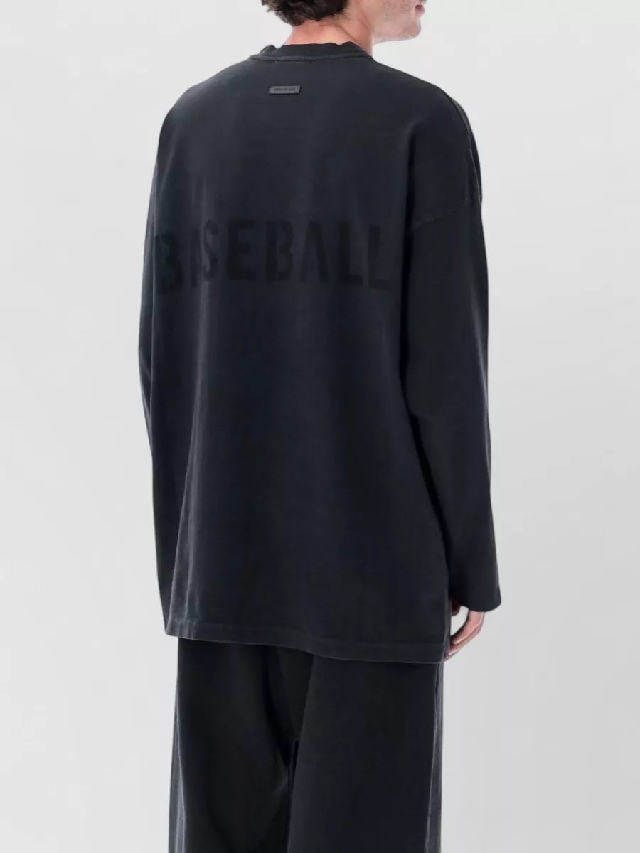 Fear Of God Cotton Oversized Long-Sleeve T-Shirt