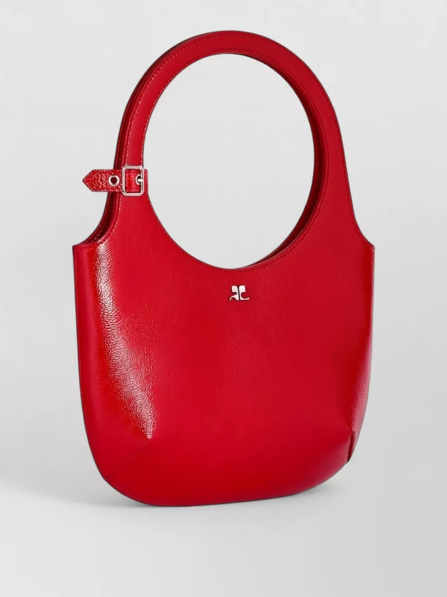 Courrèges Très Courrèges Leather Shoulder Bag