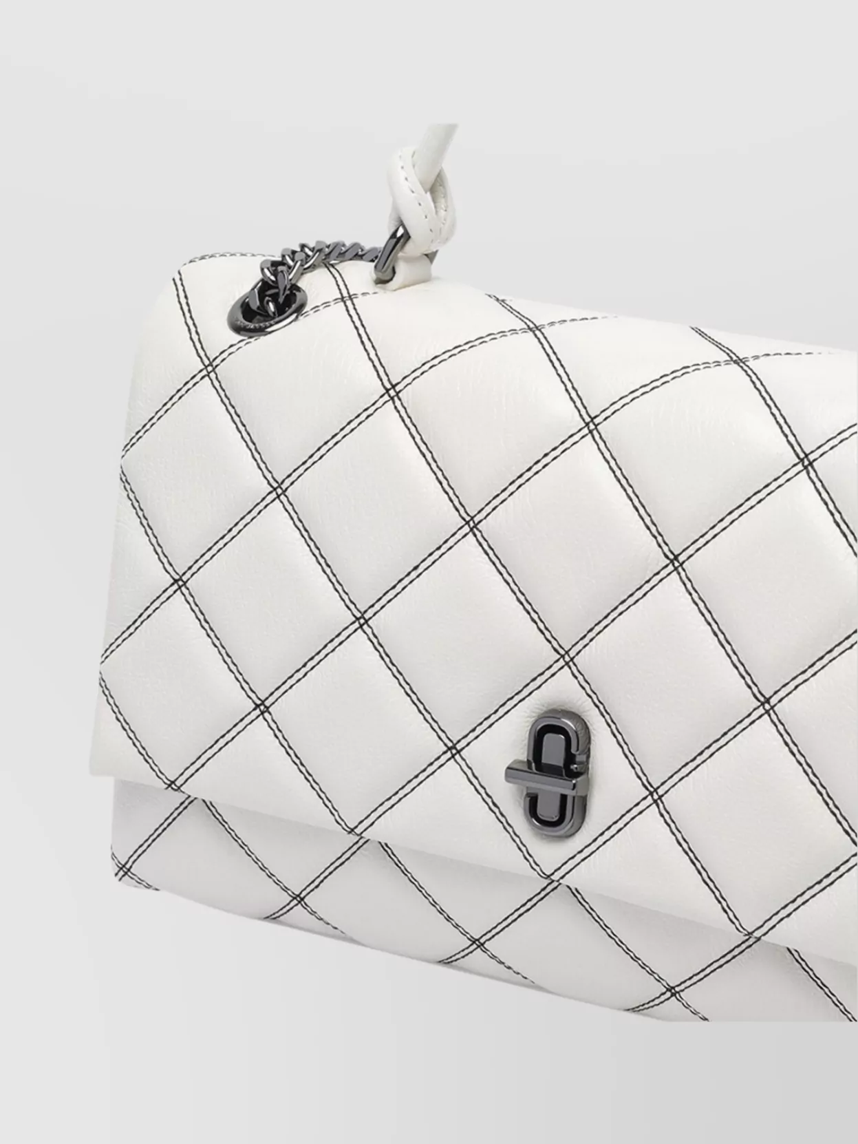 Marc Jacobs Quilted Dual Chain Shoulder Bag