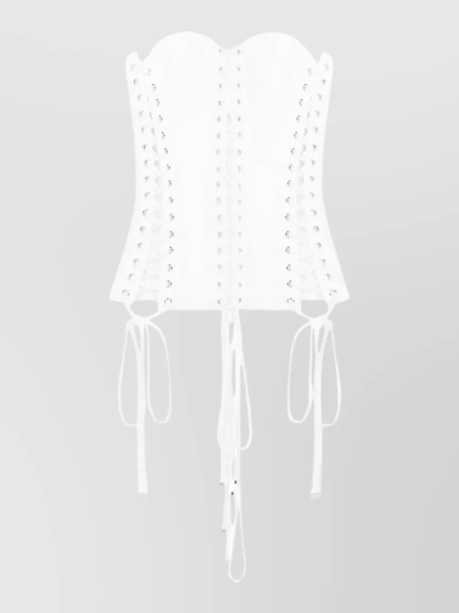 Dolce&Gabbana Paneled Sleeveless Bustier Top