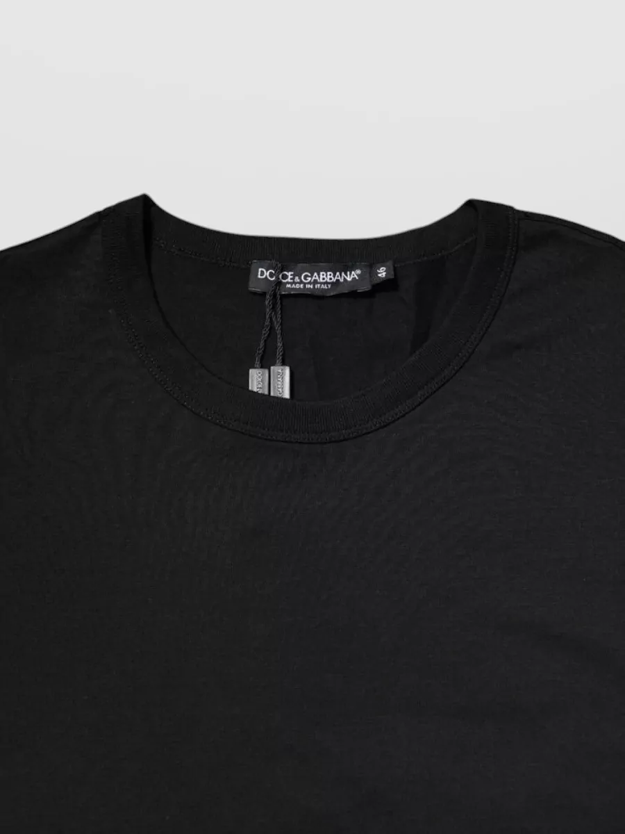 Dolce&Gabbana Cotton Short-Sleeve Crew-Neck T-Shirt