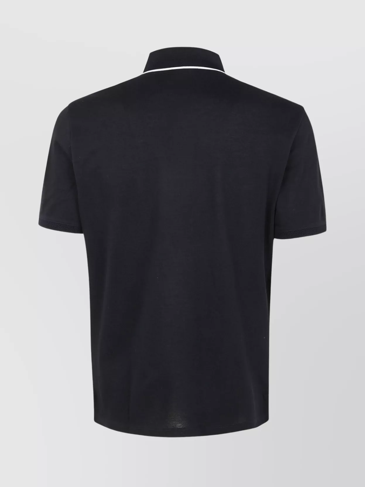 Emporio Armani Trimmed Collar Polo Shirt