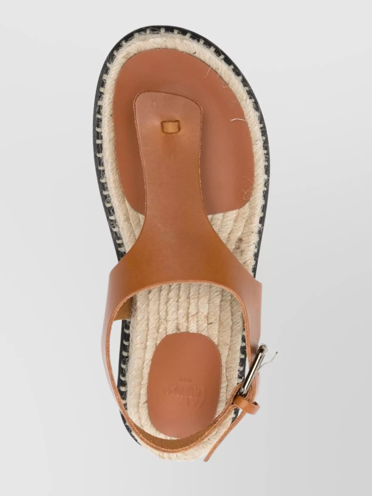 Castaã±er Womens Castaner Tokio Leather Thong Sandals