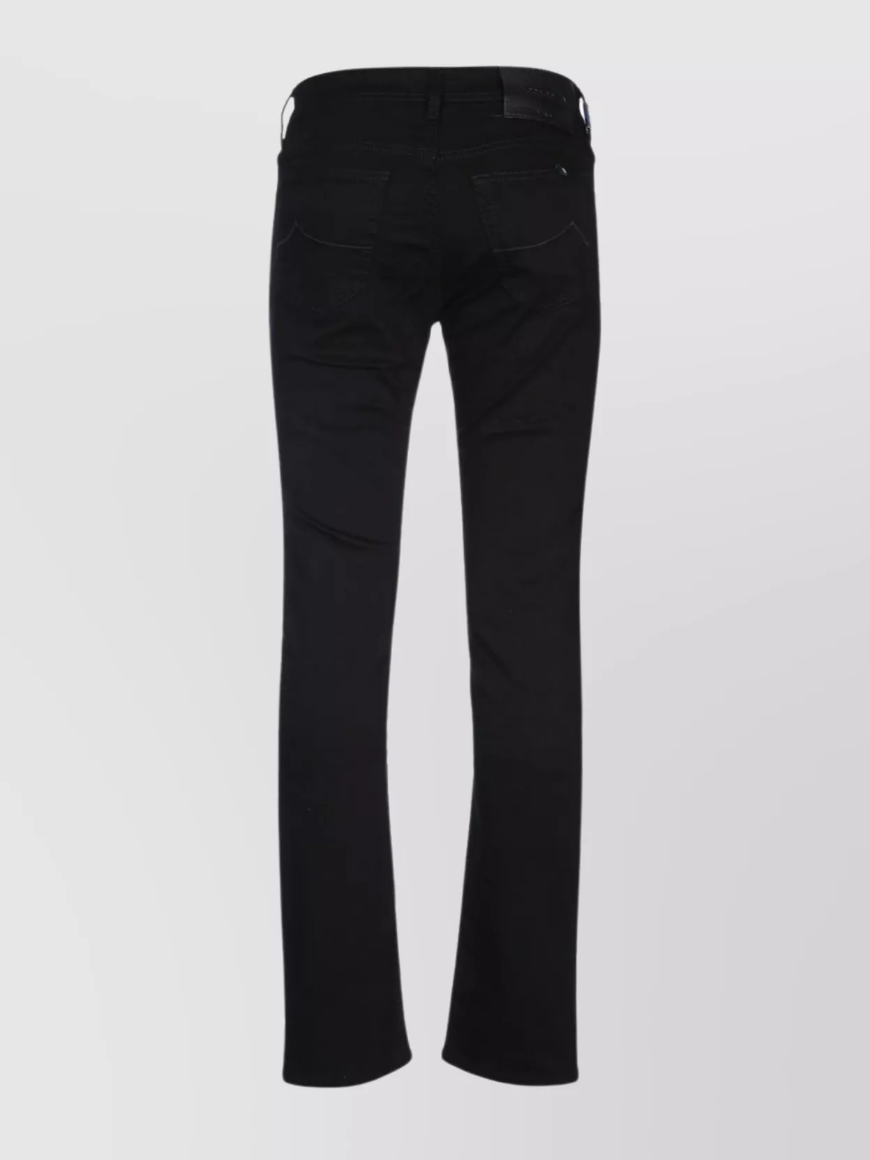 Jacob Cohen Slim Fit Five Pocket Trousers In Black