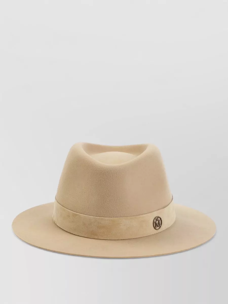 Maison Michel wool fedora hat