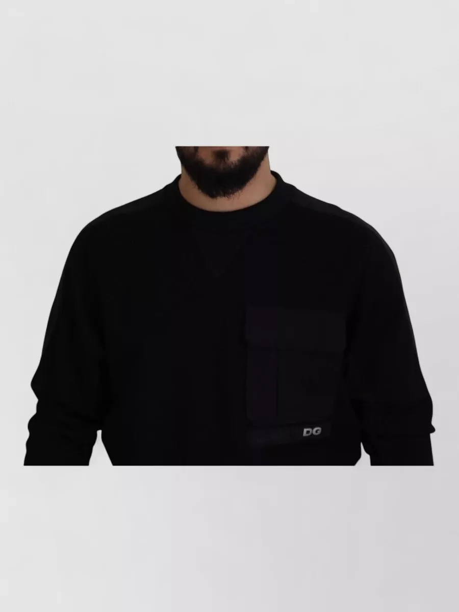 Dolce&Gabbana Cotton Crewneck Sweatshirt