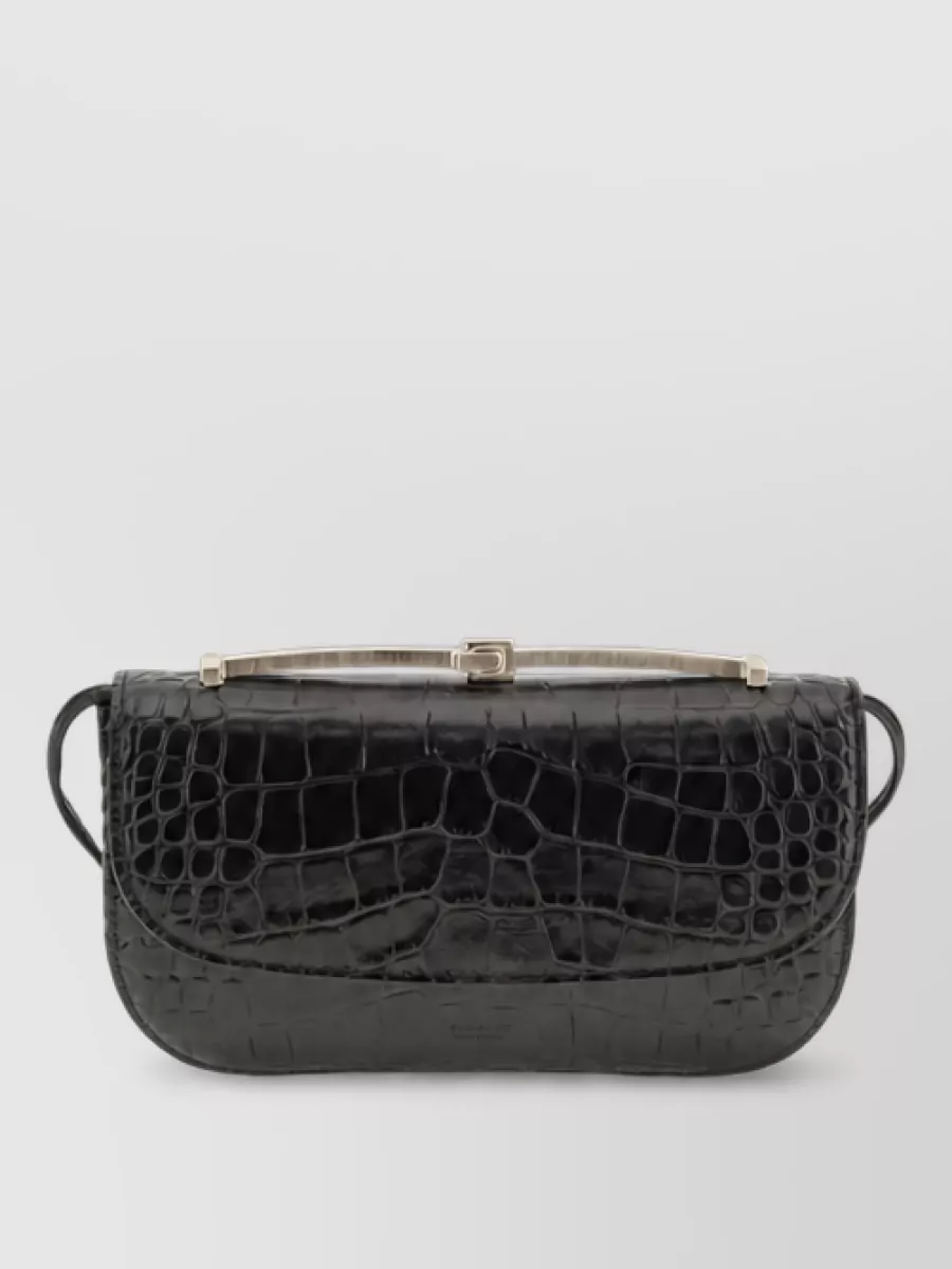 Tom Ford padlock leather clutch bag