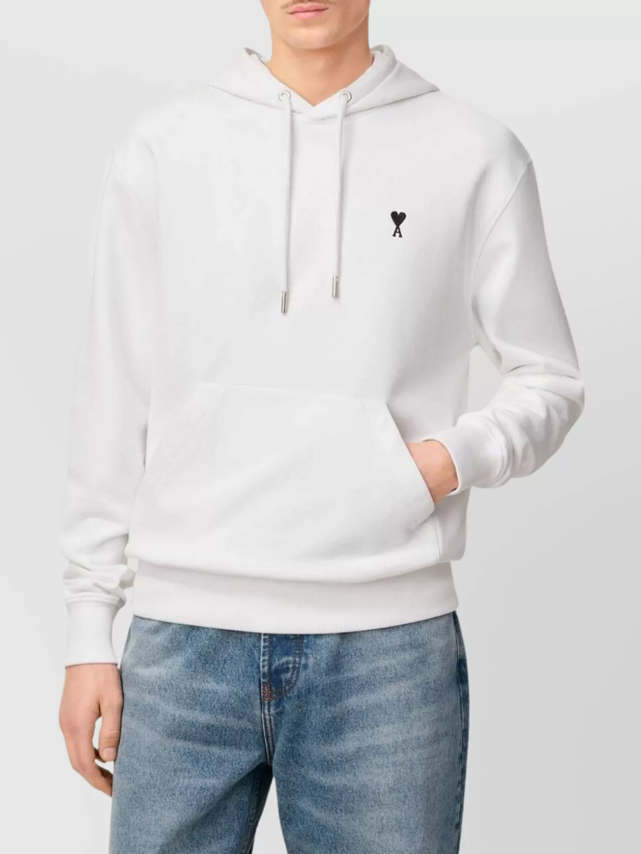 Ami Alexandre Mattiussi Long-sleeved Hooded Sweatshirt