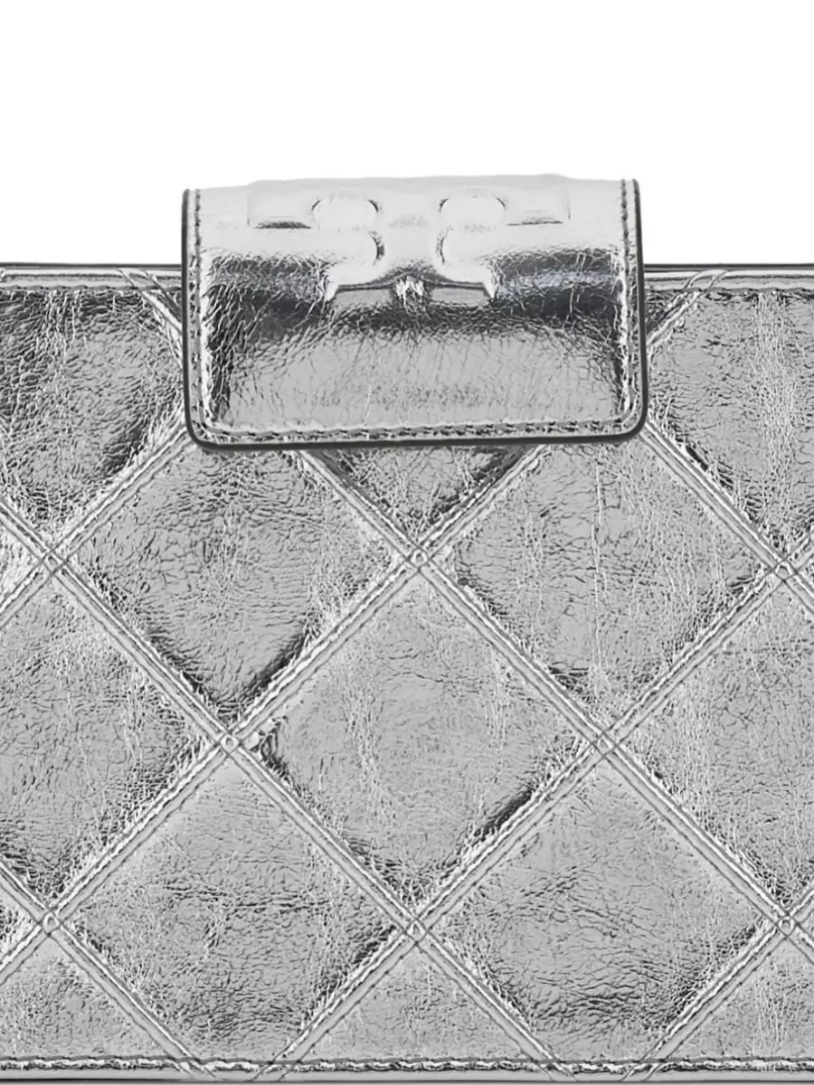 Tory Burch Fleming Leather Clutch Bag