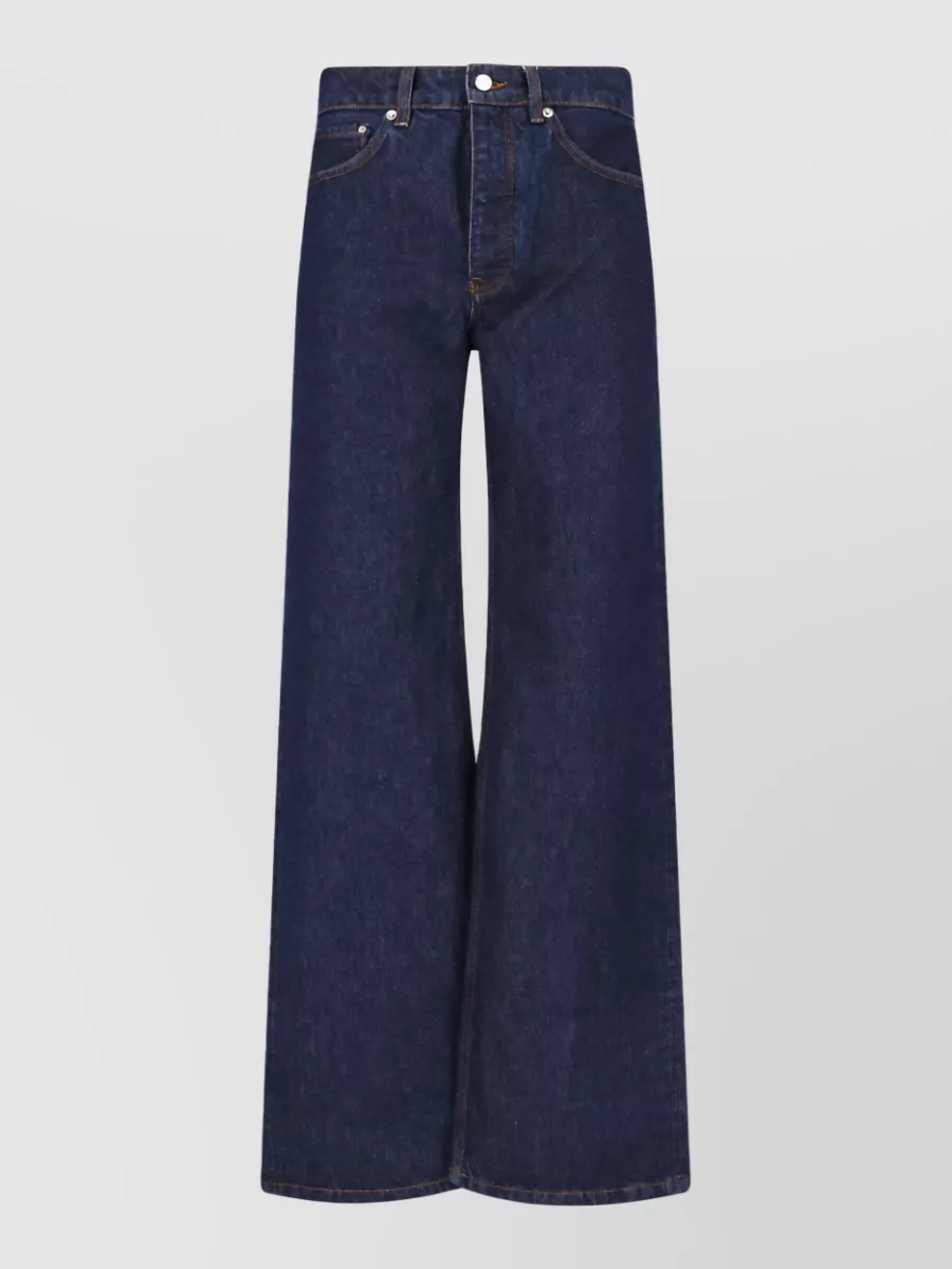 Anine Bing straight-leg denim jeans